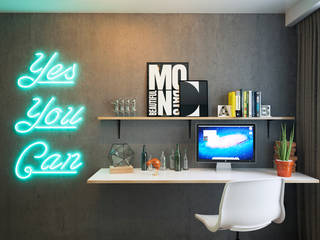 KEFIR HOME, IK-architects IK-architects Minimalst style study/office