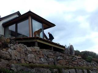 Sunny Corner Lane, Sennen, Hurditch Architecture Hurditch Architecture Jardines de invierno de estilo moderno