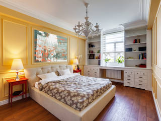 Яркий, сложный, всеми любимый Ход Конем, YOUSUPOVA YOUSUPOVA Eclectic style bedroom
