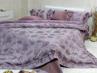 Cotton Sateen Jacquard & Lace, Roxyma Dream UK Roxyma Dream UK Modern style bedroom