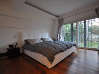 Appartamento privato in complesso residenziale - Colle Romano (RM), Improver Studio Improver Studio Dormitorios de estilo moderno