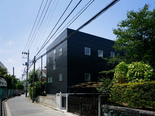 音が紡ぐ家, 松岡淳建築設計事務所 松岡淳建築設計事務所 Casas modernas: Ideas, diseños y decoración