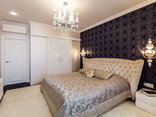 Квартира в Киеве, YOUSUPOVA YOUSUPOVA Classic style bedroom