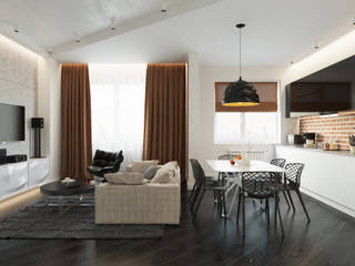 Living room , 3d artist, 3d visualizer 3d artist, 3d visualizer Salones minimalistas