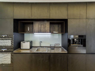 Кухня в загородном доме, Kerimov Architects Kerimov Architects Cocinas de estilo minimalista