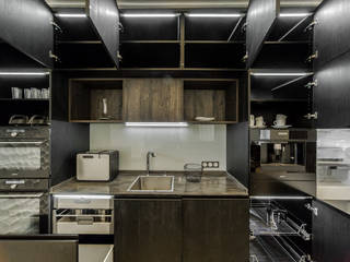 Кухня в загородном доме, Kerimov Architects Kerimov Architects Cocinas de estilo minimalista