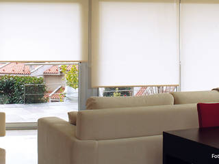 Cortinas tipo Rollers, Dino Conte Dino Conte Modern living room