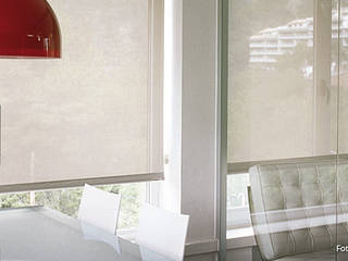 Cortinas tipo Rollers, Dino Conte Dino Conte Modern dining room