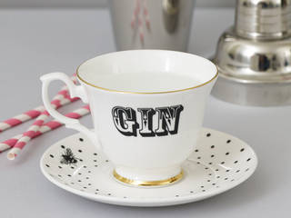 Gin Teacup, Yvonne Ellen Yvonne Ellen オリジナルデザインの ダイニング