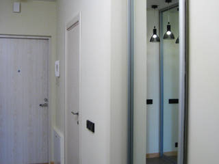 Квартира по финским лекалам, Format A5 Fontanka Format A5 Fontanka Scandinavian style corridor, hallway& stairs