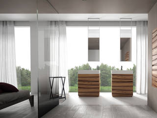 CUBIC Bathroom , ALM Design ALM Design Kamar Mandi Modern