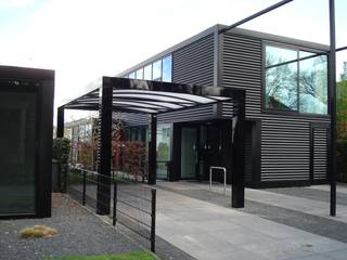 Carports, Carport Harderwijk Carport Harderwijk 모던스타일 차고 / 창고