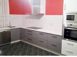 Cocina en FORMICA AR+ BRILLO, Almacén de Carpintería Gómez Almacén de Carpintería Gómez Modern kitchen