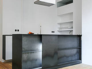 Wohnung - Umbau Gartenhaus, DARC Architects // Darmawan Architekten DARC Architects // Darmawan Architekten Cocinas modernas