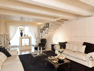 DANDY VITTORIANO, STUDIO CERON & CERON STUDIO CERON & CERON Eclectic style living room