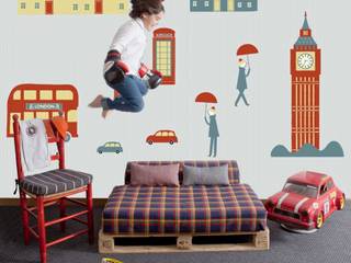 Cosas Minimas Mural ref 2300101, Paper Moon Paper Moon Modern Walls and Floors