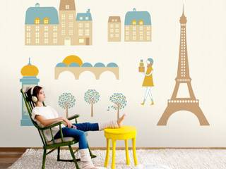Cosas Minimas Mural ref 2300103, Paper Moon Paper Moon Modern Walls and Floors