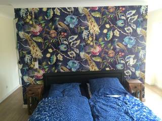 Atmosphäre im Schlafzimmer erschaffen durch besonder Wandgestaltungen!, Schoo GmbH Schoo GmbH Eclectic style bedroom