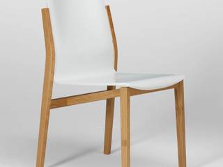 Sticky chair per Caon arreda, Luciano Bertoncini Luciano Bertoncini غرفة السفرة