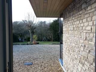 Chilcompton - house extension and remodelling, Fit Architects Fit Architects Jardins modernos