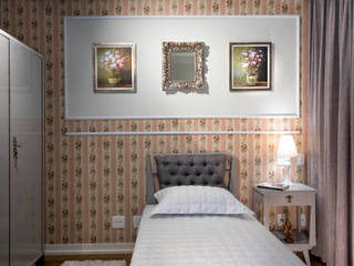 APARTAMENTO COMPACTO para ELA - HELENAROCHAarquitetura, HELENAROCHAarquitetura HELENAROCHAarquitetura Classic style bedroom