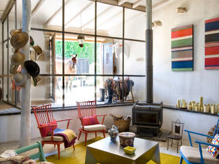 Casa de campo en Galicia, Oito Interiores Oito Interiores Salones de estilo moderno