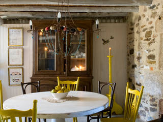 Casa de campo en Galicia, Oito Interiores Oito Interiores 餐廳