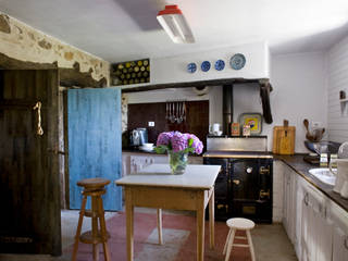 Casa de campo en Galicia, Oito Interiores Oito Interiores Landhaus Küchen