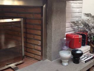 Fazzone camini, Fazzone camini Fazzone camini Industriale Wohnzimmer