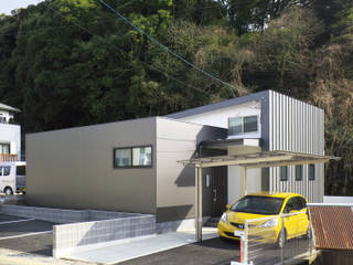 春日の家, 那波建築設計 NABA architects 那波建築設計 NABA architects Casas modernas