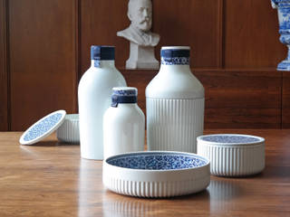Blue Collar Bowls, Royal Delft Royal Delft Classic style dining room