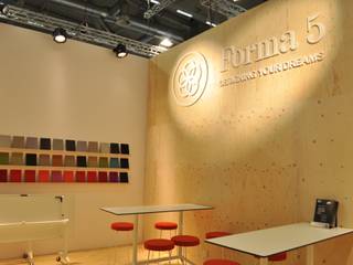 Diseño stand Forma5. Orgatec 2014, Morgui Súnico Morgui Súnico مساحات تجارية