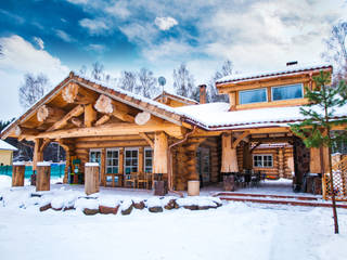 Дом в Пушкино, Смарт Вуд Смарт Вуд Rustic style house