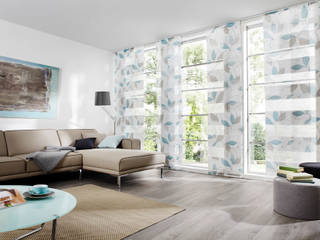 homify Modern Windows and Doors Curtains & drapes