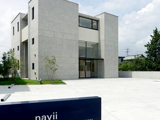 垂井の眼鏡店「navii」+「house」, 株式会社ミユキデザイン（miyukidesign.inc） 株式会社ミユキデザイン（miyukidesign.inc） Commercial spaces