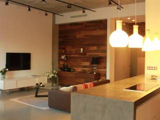 Квартира в Москве, Orlova Home Design Orlova Home Design Industrial style living room