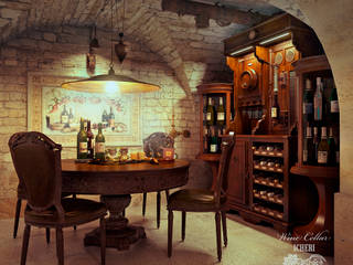 Винный погреб в старинном особняке, Sweet Home Design Sweet Home Design Mediterranean style wine cellar