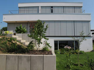 Haus B in Waiblingen, bohnarchitektur bohnarchitektur Modern houses