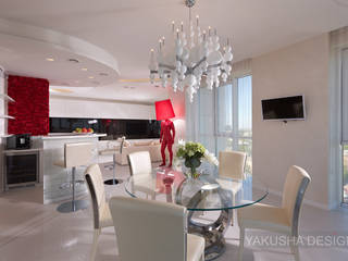 Fashion apartment, Yakusha Design Yakusha Design Кухня в стиле минимализм