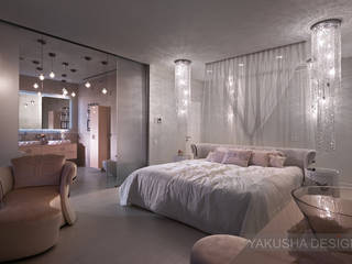 Fashion apartment, Yakusha Design Yakusha Design 에클레틱 침실