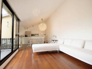 Un sogno chiamato casa, LF&Partners LF&Partners Phòng khách phong cách tối giản