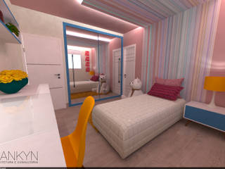 SQ1, Nankyn Arquitetura & Consultoria Nankyn Arquitetura & Consultoria Dormitorios infantiles de estilo moderno