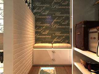 Гардеробная в спальне, Your royal design Your royal design Eclectic style dressing rooms