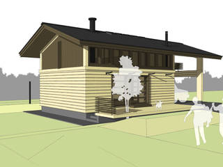 реконструкция дома (концепция), artemuma - архитектурное бюро artemuma - архитектурное бюро Rumah Gaya Skandinavia