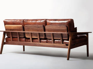 Leather Sofa , STANDARD.a STANDARD.a Ruang Keluarga Modern