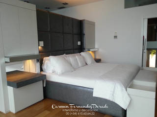 DIseño exclusivo para suite , Carmen Fernandez Interiorismo y Eventos Carmen Fernandez Interiorismo y Eventos Minimalist bedroom