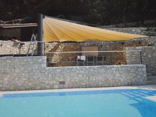 Progettazione piscina e area relax, Geometra Toselli Luciano Geometra Toselli Luciano Piscinas modernas