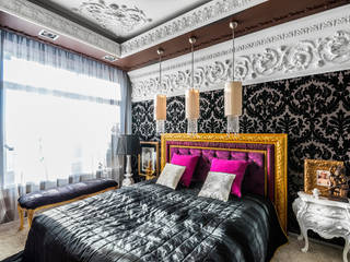 Интерьер квартиры в стиле Фьюжн, Belimov-Gushchin Andrey Belimov-Gushchin Andrey Classic style bedroom