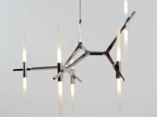 Agnes Chandelier - 10 Lights by Lindsey Adelman for Roll & Hill, Triode Triode Modern Evler