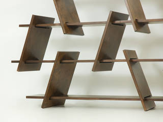 Italic Shelf, Ronen Kadushin Ronen Kadushin Salas de estilo minimalista